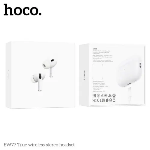 Беспроводные наушники HOCO EW77 True Wireless Stereo (белые)