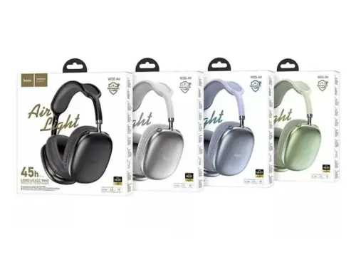 Беспроводные наушники HOCO W35 Air Triumph Bluetooth (серебристые)