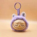 Брелок мягкая игрушка "Милая голова Зайчика Лабубу / Labubu" (13 cm)