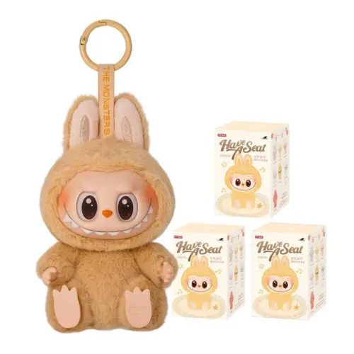 Мягкая игрушка «Зубастый Зайчик Лабубу / Labubu» 16cm (V2)