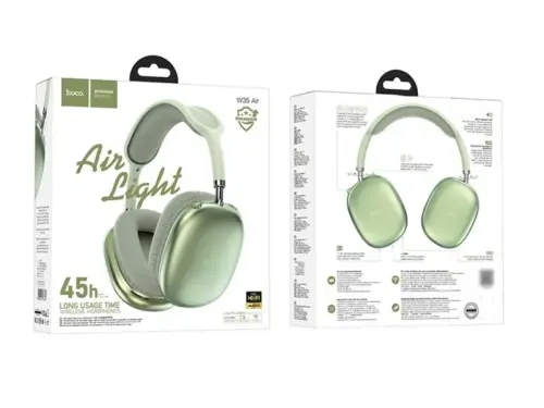 Беспроводные наушники HOCO W35 Air Triumph Bluetooth (зелёные)