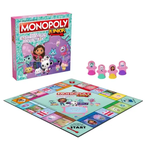 Настольная игра «Монополия Джуниор: Кукольный домик Габби»