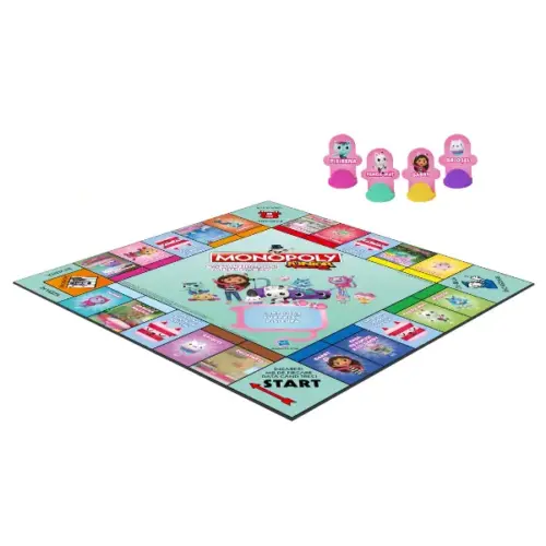Настольная игра «Монополия Джуниор: Кукольный домик Габби»