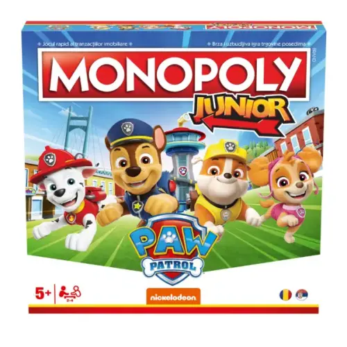 Настольная игра «Монополия Джуниор: Щенячий патруль»